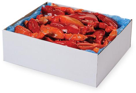 img scored lobster arm open box